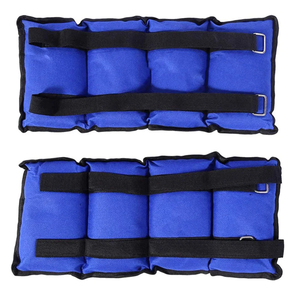 🏃‍♂️ Pesas Ajustables para Tobillos y Muñecas AlphaGear (1,5 - 2,5 kg) ⚡