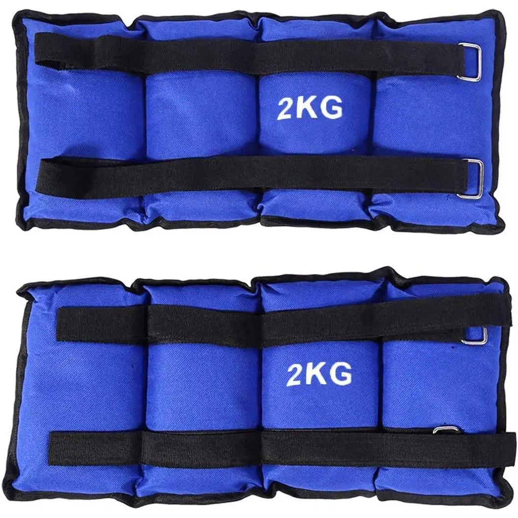 🏃‍♂️ Pesas Ajustables para Tobillos y Muñecas AlphaGear (1,5 - 2,5 kg) ⚡