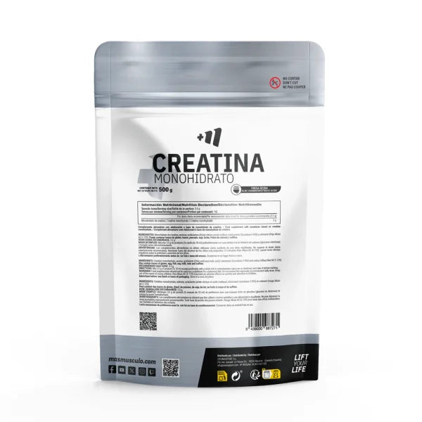 🌱 Creatina Monohidrato Micronizada 500g - AlphaPower 🥤
